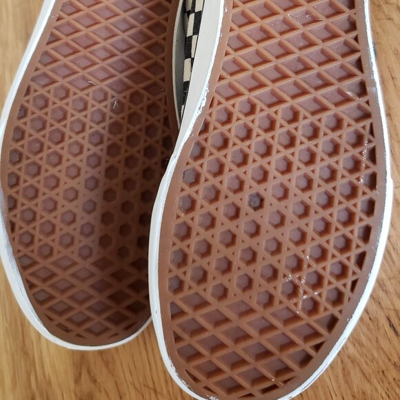 Vans Unisex Iconic Old Skool Checker Board Shoes Mens 7 Womens 8.5 gently worn - Picture 5 of 9